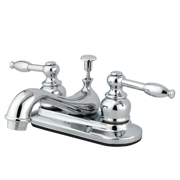 Kingston Brass 4" Centerset Bathroom Faucet, Chrome KB601KL - main